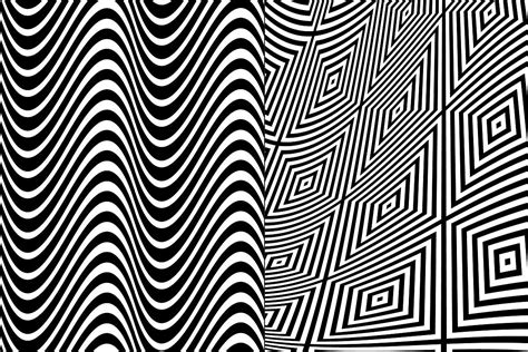 Black And White Op Art Patterns By Melissa Held Designs