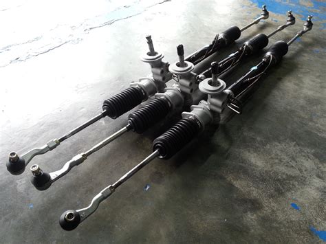 Nowadays it is standard installed in compact cars as well. Proton Savvy Sterring Rack