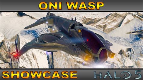 Oni Wasp Ultra Rare Vehicle Showcase Halo 5 Guardians Youtube