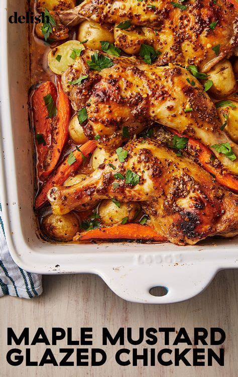 Leg quarters baked chicken legs. Maple-Mustard Chicken Legs | Recipe in 2020 | Recipes ...