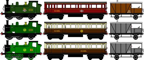Railway Series Oliver Isabel And Toad Sprites By Sodormatchmaker On