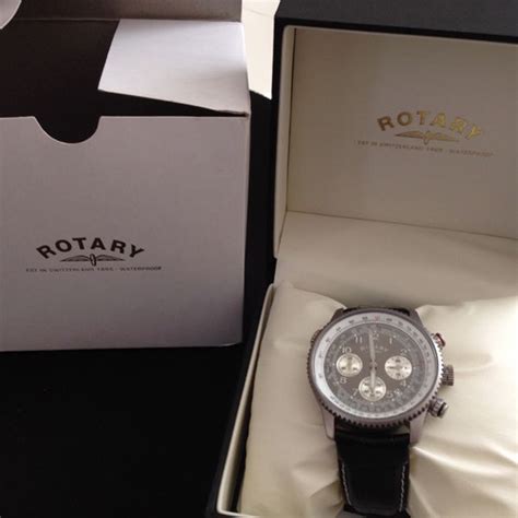 Sold Rotary Chronospeed Navitimer Homage W Box Like New Watchcharts