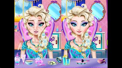 Elsa Total Makeover Frozen Games To Play Yourchannelkids Youtube
