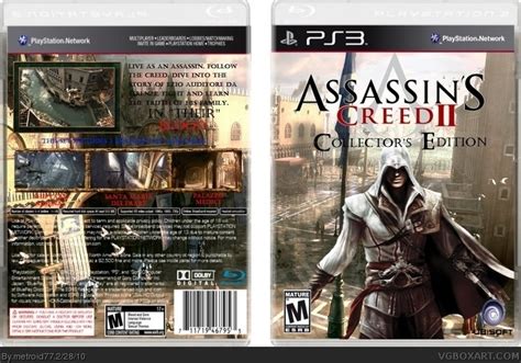 Assassins Creed 2 Collectors Edition Playstation 3 Box Art Cover By