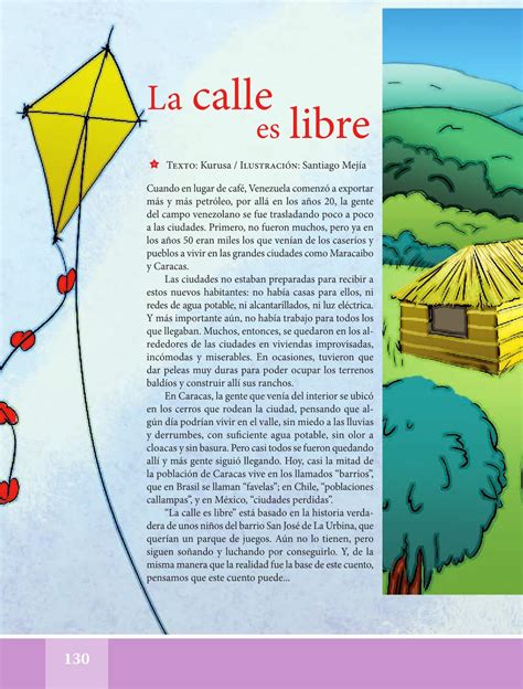 Selecciona la página para leer, descargar o imprimir. Español Libro de lectura Quinto grado 2016-2017 - Online ...