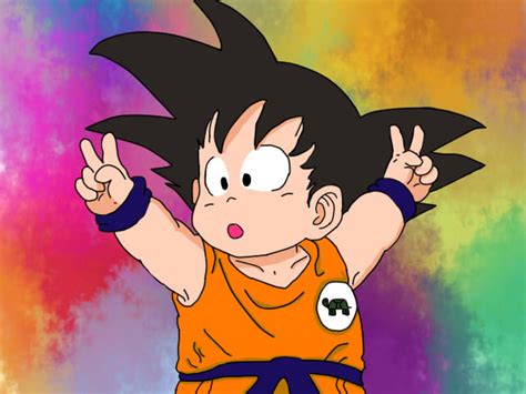 Kid Goku By Burnssybie On Deviantart