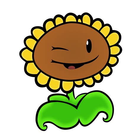 Plants Vs Zombies Sunflower Vector By 2bitmarksman On Deviantart