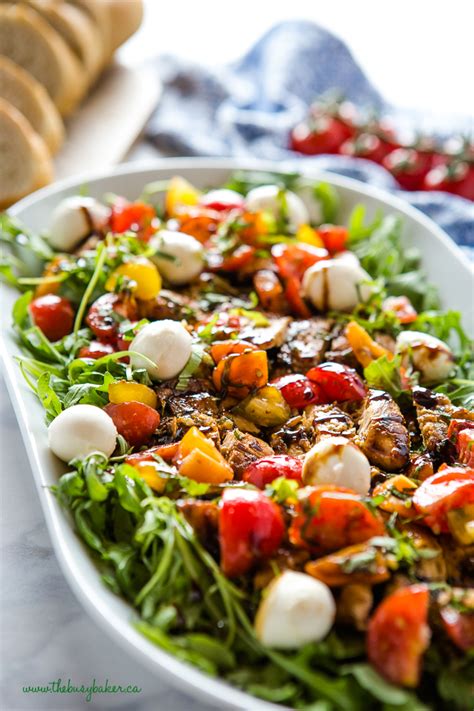 Bruschetta Chicken Salad Low Carb The Busy Baker