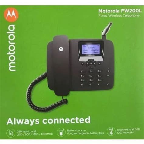 Gsm Motorola Fw200l Fixed Wireless Phone Black At Rs 2350 In Delhi