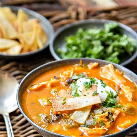 Well, i made this one tonight and saved it. Chicken Tortilla Soup with Hatch Chiles Recipe Soups with ...
