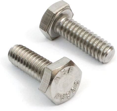 14 X 34 Stainless Steel Hex Bolts 100pcs 18 8 304 Ss By