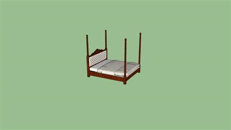 4 Poster Bed 3d Warehouse
