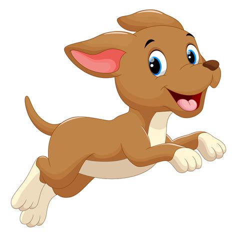Dog Puppy Cartoon Clip Art Running Puppy Png Download 10001000