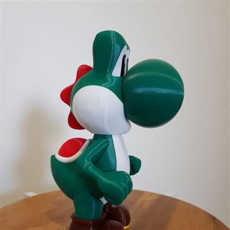 3d Print Of Yoshi From Mario Games Multi Color By Link25