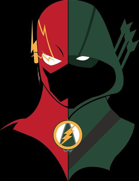 The Flash And Green Arrow Personajes De Dc Comics Superheroes Dibujos
