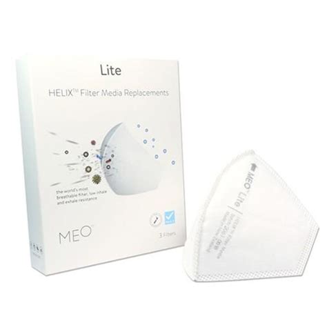 Meo Lite Helix Filter Pack Of 3 Storked
