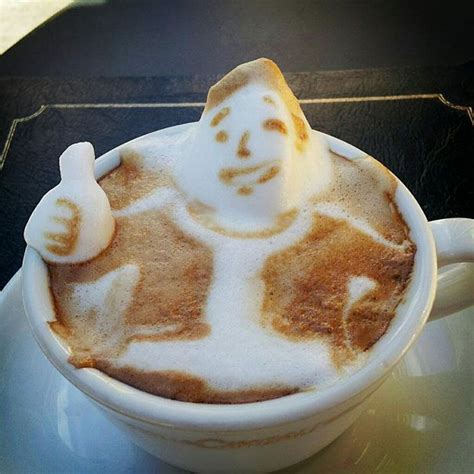 Amazing 3d Coffee Foam Art World Full Of Art