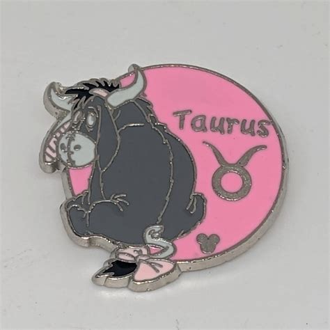Disney Winnie The Pooh Eeyore Taurus Zodiac Enamel Disney Pin Grailed