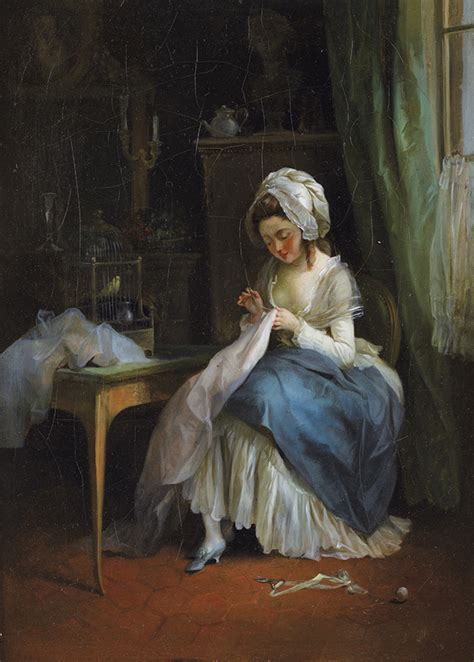 inviting history 10 portraits of 18th century women doing needlework