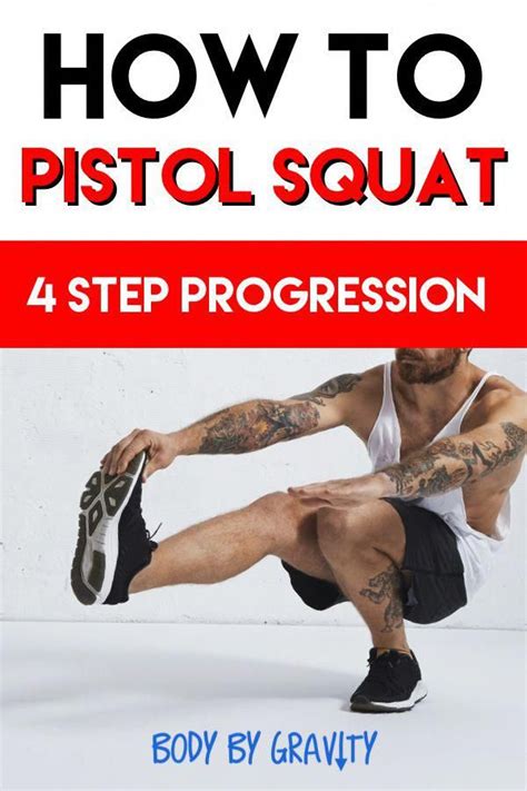 Grow Your Leg Size And Strength With These 4 Amazing Pistol Squat