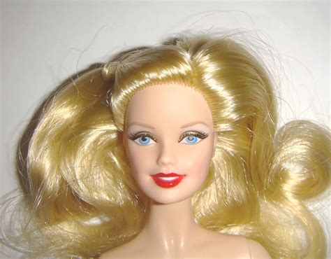 Nude Barbie Curly Blonde Model Muse Barbie Nude Doll Bn Ebay