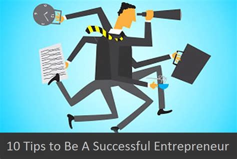 10 Tips To Be A Successful Entrepreneur Techicy