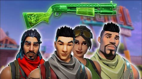 The pump shotgun is a shotgun in fortnite: 4 GUYS 1 PUMP!Pump Shotgun NERF~300 Meter HEADSHOT ...