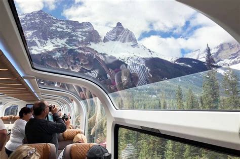 The Rocky Mountaineer Glass Train In Canada Comes With The Most