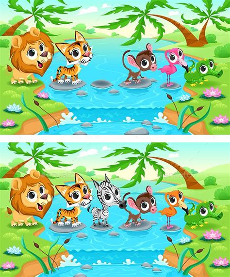 Spot The Differences Math Activities Preschool Fun Worksheets For
