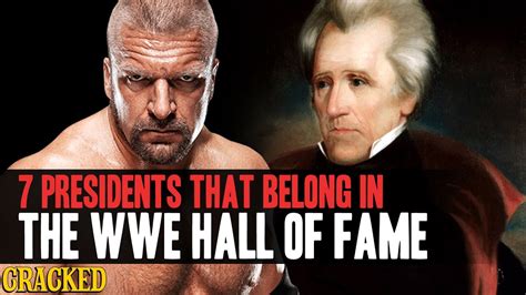7 Presidents That Belong In The Wwe Hall Of Fame Youtube
