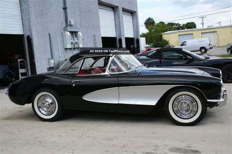 1957 Corvette Convertible Numbers Matching 283 245hp Daul Quad 4