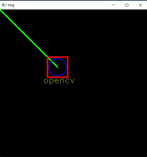 Opencv 在图像上绘制形状（染色、直线、矩形、圆、文字） Tliang 博客园