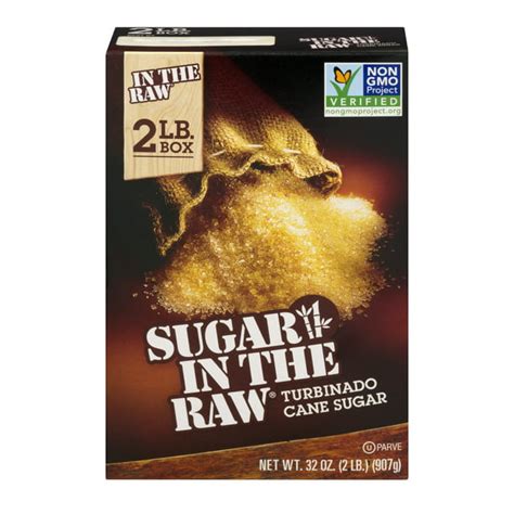 2 Pack Sugar In The Raw Turbinado Cane Sugar 2 Lb