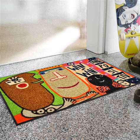 Suchen sie wash dry teppich bei den großen preisvergleich portalen gleichzeitig! Fussmatte wash+dry Design Think Positiv 50x75 cm