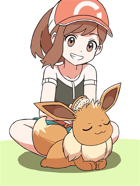 Eevee And Elaine Pokemon And 1 More Drawn By Jiraziraiya26 Danbooru
