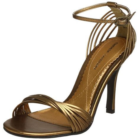 chinese laundry womens willy dress sandal in gold shimmer bronze