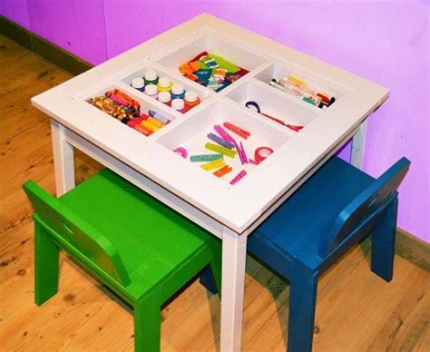 21 Popular Collection Kids Craft Table With Storage Kids Craft