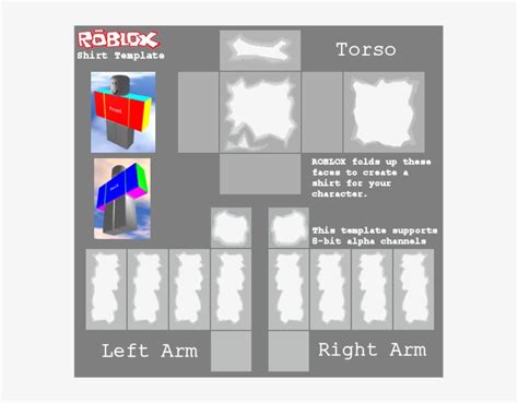 Transparent Roblox Pants Template Roblox Clear Shirt Template Free