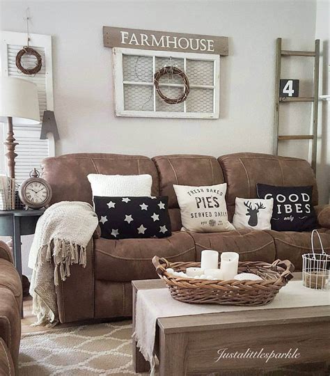 Farmhouse Style Living Room Decorating Ideas 135 Best Farmhouse