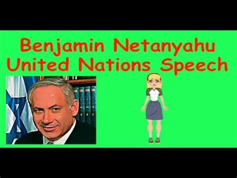 Benjamin Netanyahu speech UN United Nations 2012 - YouTube