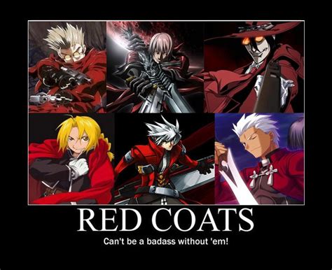 Red Coat Motivational By Grimmjack On Deviantart Awesome Anime Anime Shows Bleach Anime