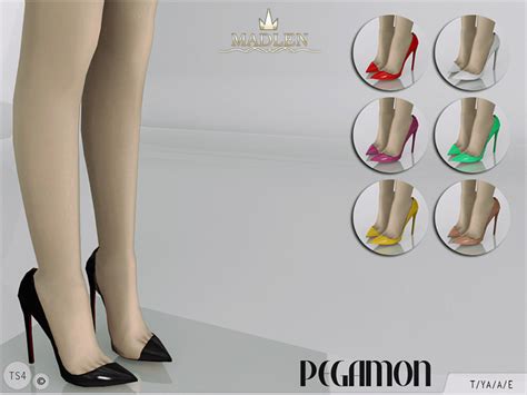 Madlen Pegamon Shoes The Sims 4 Catalog