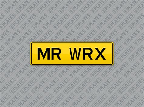 Mr Wrx Number Plates For Sale Nsw Mrplates