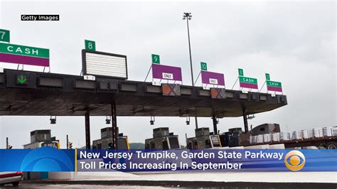 Toll Prices To Be Hiked By 36 On New Jersey Turnpike 27 On Garden