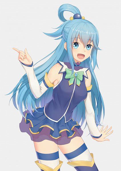 Aqua Konosuba Kono Subarashii Sekai Ni Shukufuku Wo Image By Anarchojs