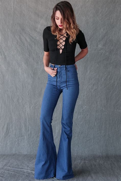 Pin By Revo30 On Flares To Remember 56 Flare Jeans Style Bell