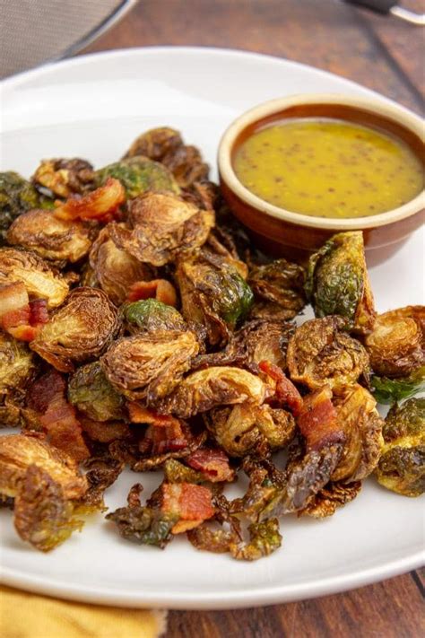 Flour 1 egg, beaten 1/4 c. Deep Fried Brussel Sprouts with Bacon Recipe - Zulay Kitchen