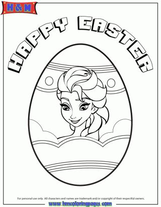 There are some that are delivered with a wink, as if the animators expected fans to notice and be delighted by them right away. Elsa In Easter Egg Coloring Page. | Coloring easter eggs ...