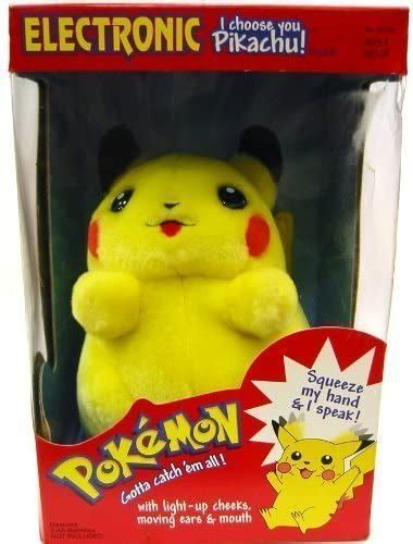 Hasbro Pokemon Electronic I Choose You Pikachu Plush Amazones