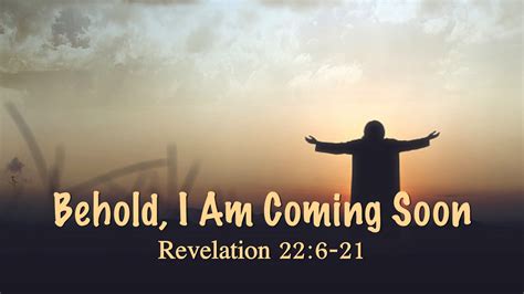 The Book Of Revelation Behold I Am Coming Soon · Church Of The Rockies